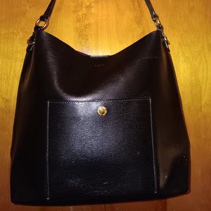 Ralph Lauren Black Purse w/ Magnetic closure..As Is!